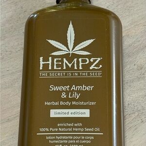 Hempz Limited Edition Sweet Amber & Lily Moisturizer